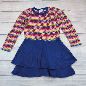 6 Hanna Andersson Family Brights Sweater Dress